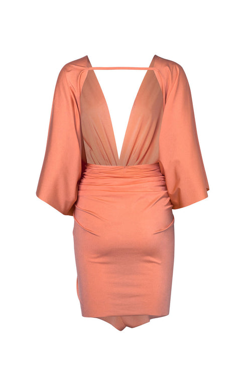 Mia Dress Mini Coral